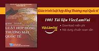 Sách Luật Thương Mại Quốc Tế Pdf