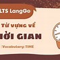 Thời Gian Đi Lại Tiếng Anh Là Gì